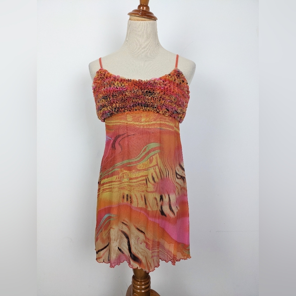 La Senza Ruffled Slip Dress Size Extra Large